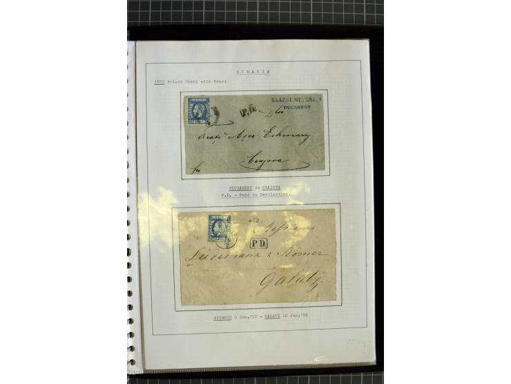 1862/1913, ungebrauchte und gestempelte Sammlung mit besseren Ausgaben wie Mi.-Nr. DI-XI, einige Belege etc.