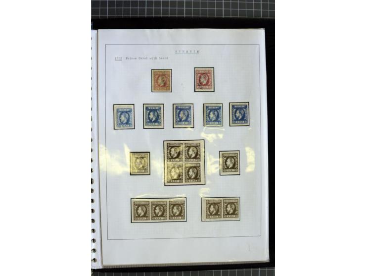 1862/1913, ungebrauchte und gestempelte Sammlung mit besseren Ausgaben wie Mi.-Nr. DI-XI, einige Belege etc.