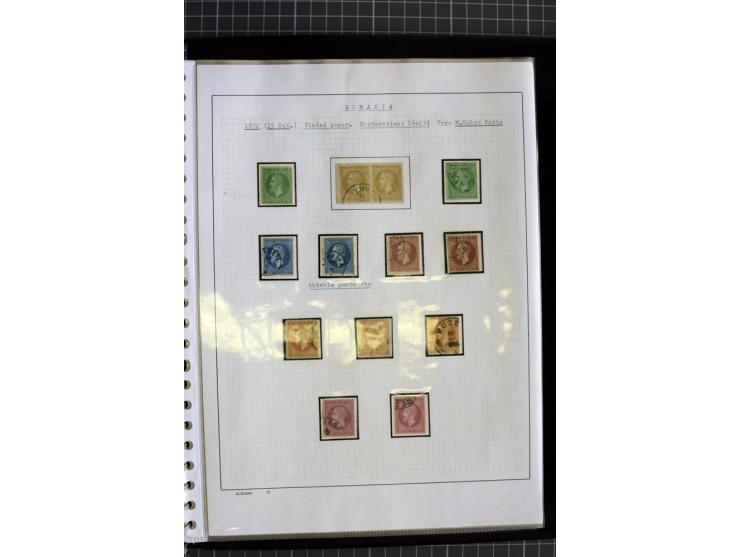 1862/1913, ungebrauchte und gestempelte Sammlung mit besseren Ausgaben wie Mi.-Nr. DI-XI, einige Belege etc.