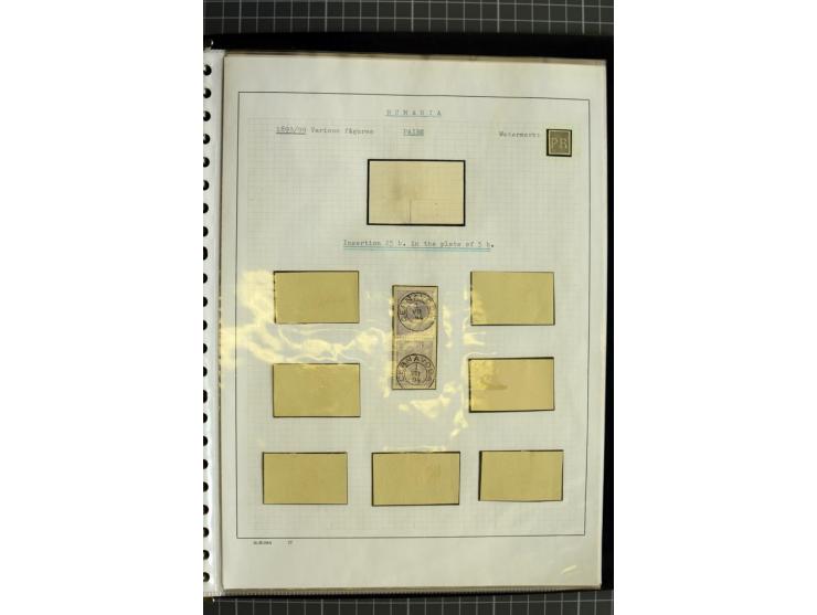 1862/1913, ungebrauchte und gestempelte Sammlung mit besseren Ausgaben wie Mi.-Nr. DI-XI, einige Belege etc.
