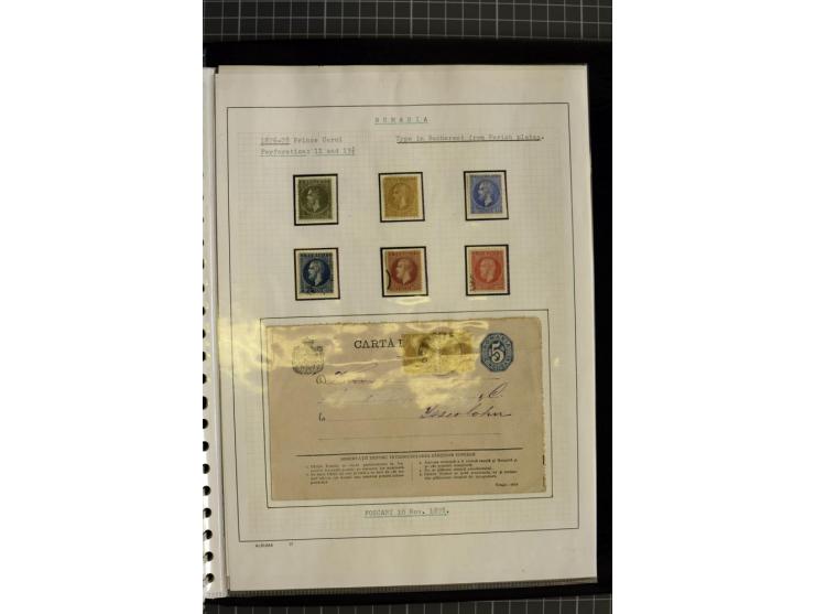 1862/1913, ungebrauchte und gestempelte Sammlung mit besseren Ausgaben wie Mi.-Nr. DI-XI, einige Belege etc.