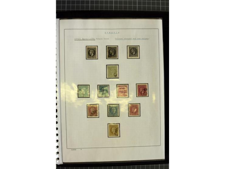 1862/1913, ungebrauchte und gestempelte Sammlung mit besseren Ausgaben wie Mi.-Nr. DI-XI, einige Belege etc.