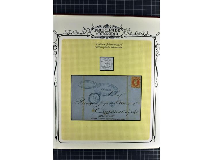 1864/1967, postfrischer, ungebrauchter und gestempelter Posten, dabei österreichische Post mit Mi.-Nr. V14, V15 (Paar), V16, 