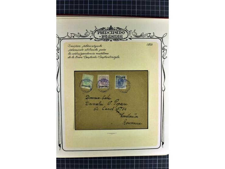 1864/1967, postfrischer, ungebrauchter und gestempelter Posten, dabei österreichische Post mit Mi.-Nr. V14, V15 (Paar), V16, 