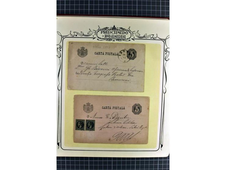 1864/1967, postfrischer, ungebrauchter und gestempelter Posten, dabei österreichische Post mit Mi.-Nr. V14, V15 (Paar), V16, 