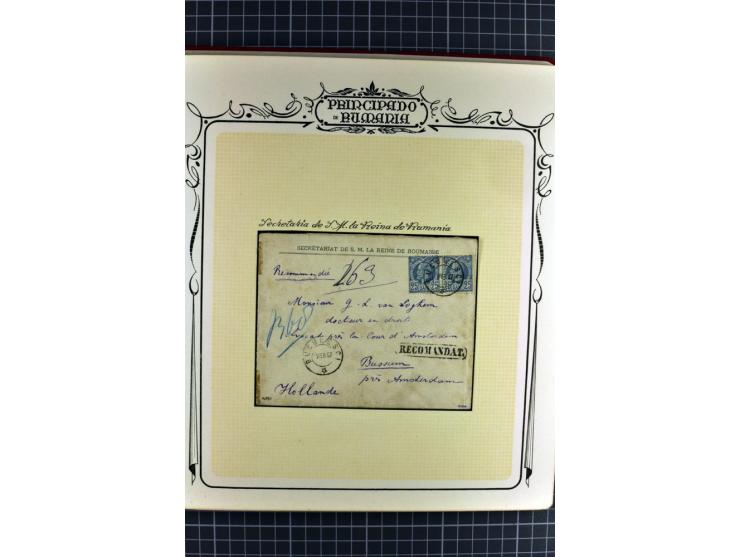 1864/1967, postfrischer, ungebrauchter und gestempelter Posten, dabei österreichische Post mit Mi.-Nr. V14, V15 (Paar), V16, 