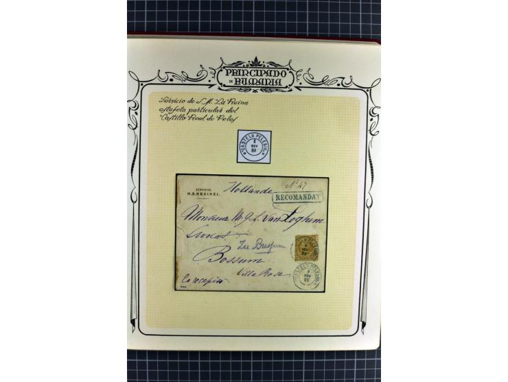 1864/1967, postfrischer, ungebrauchter und gestempelter Posten, dabei österreichische Post mit Mi.-Nr. V14, V15 (Paar), V16, 