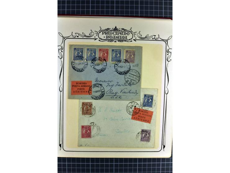 1864/1967, postfrischer, ungebrauchter und gestempelter Posten, dabei österreichische Post mit Mi.-Nr. V14, V15 (Paar), V16, 