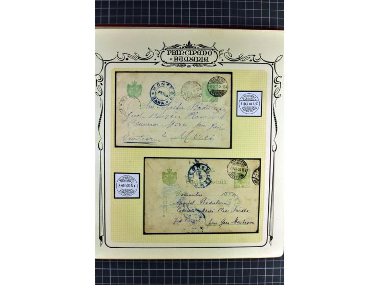 1864/1967, postfrischer, ungebrauchter und gestempelter Posten, dabei österreichische Post mit Mi.-Nr. V14, V15 (Paar), V16, 