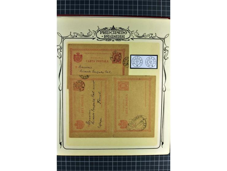 1864/1967, postfrischer, ungebrauchter und gestempelter Posten, dabei österreichische Post mit Mi.-Nr. V14, V15 (Paar), V16, 