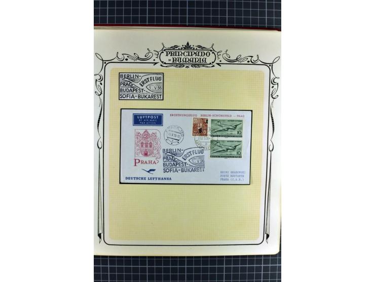 1864/1967, postfrischer, ungebrauchter und gestempelter Posten, dabei österreichische Post mit Mi.-Nr. V14, V15 (Paar), V16, 