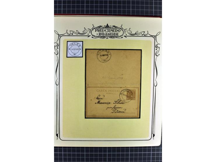 1864/1967, postfrischer, ungebrauchter und gestempelter Posten, dabei österreichische Post mit Mi.-Nr. V14, V15 (Paar), V16, 