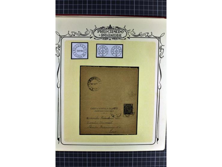 1864/1967, postfrischer, ungebrauchter und gestempelter Posten, dabei österreichische Post mit Mi.-Nr. V14, V15 (Paar), V16, 