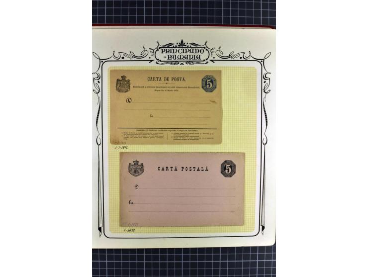 1864/1967, postfrischer, ungebrauchter und gestempelter Posten, dabei österreichische Post mit Mi.-Nr. V14, V15 (Paar), V16, 