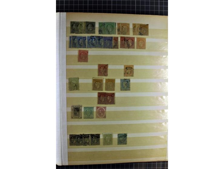 1864/1967, postfrischer, ungebrauchter und gestempelter Posten, dabei österreichische Post mit Mi.-Nr. V14, V15 (Paar), V16, 