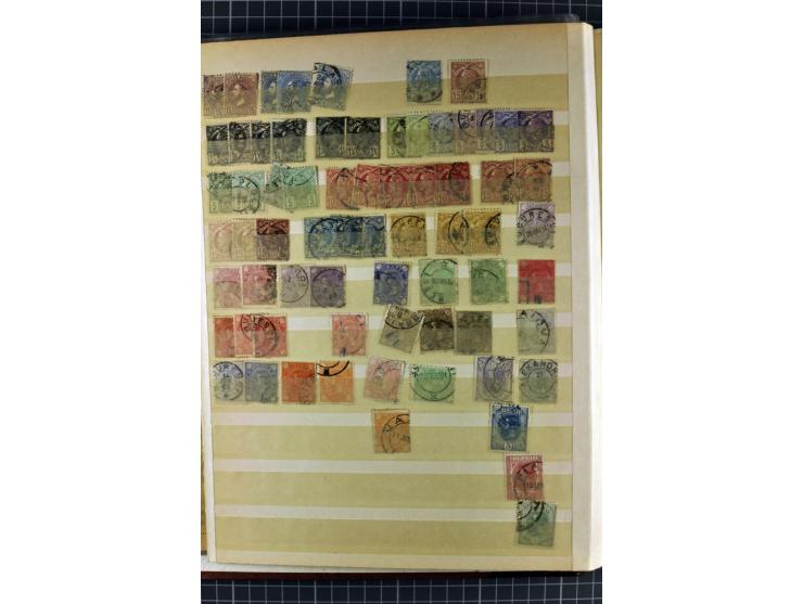 1864/1967, postfrischer, ungebrauchter und gestempelter Posten, dabei österreichische Post mit Mi.-Nr. V14, V15 (Paar), V16, 