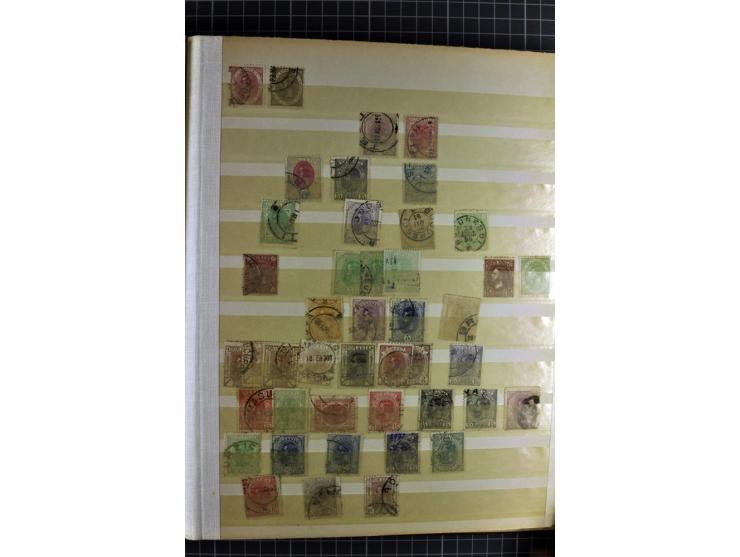 1864/1967, postfrischer, ungebrauchter und gestempelter Posten, dabei österreichische Post mit Mi.-Nr. V14, V15 (Paar), V16, 