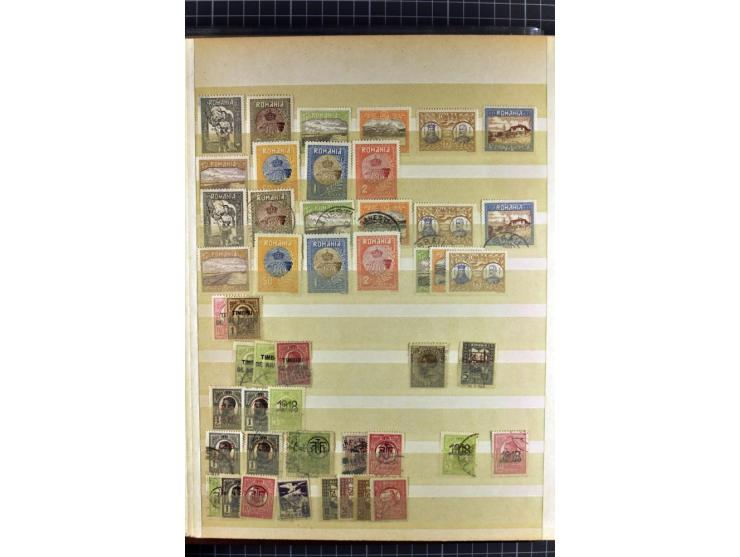 1864/1967, postfrischer, ungebrauchter und gestempelter Posten, dabei österreichische Post mit Mi.-Nr. V14, V15 (Paar), V16, 