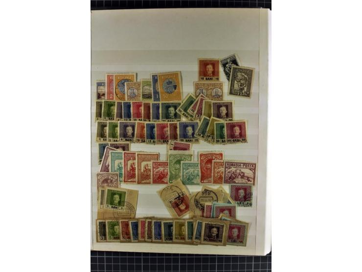 1864/1967, postfrischer, ungebrauchter und gestempelter Posten, dabei österreichische Post mit Mi.-Nr. V14, V15 (Paar), V16, 