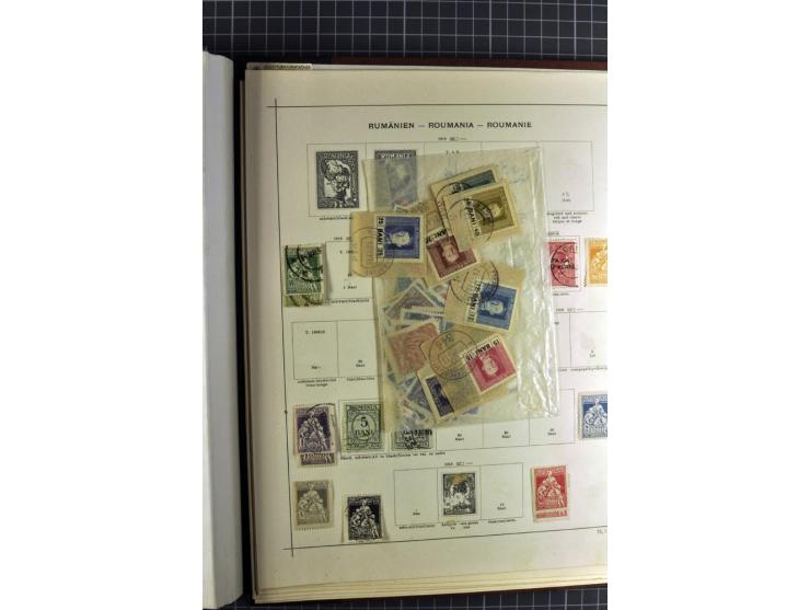 1864/1967, postfrischer, ungebrauchter und gestempelter Posten, dabei österreichische Post mit Mi.-Nr. V14, V15 (Paar), V16, 