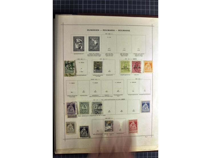 1864/1967, postfrischer, ungebrauchter und gestempelter Posten, dabei österreichische Post mit Mi.-Nr. V14, V15 (Paar), V16, 