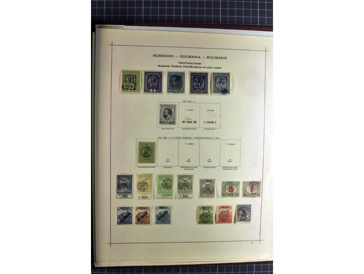 1864/1967, postfrischer, ungebrauchter und gestempelter Posten, dabei österreichische Post mit Mi.-Nr. V14, V15 (Paar), V16, 