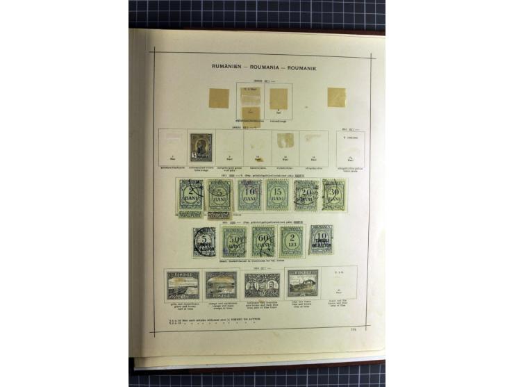 1864/1967, postfrischer, ungebrauchter und gestempelter Posten, dabei österreichische Post mit Mi.-Nr. V14, V15 (Paar), V16, 