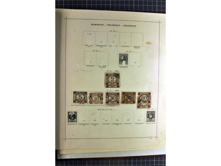 1864/1967, postfrischer, ungebrauchter und gestempelter Posten, dabei österreichische Post mit Mi.-Nr. V14, V15 (Paar), V16, 