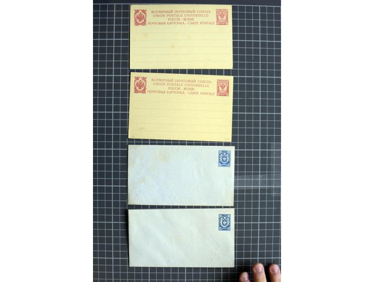 1744/1980 (ca.), umfangreicher Posten mit hunderten meist alten Briefen, Karten und Ganzsachen, dabei Reco, Zensur, Luftpost,
