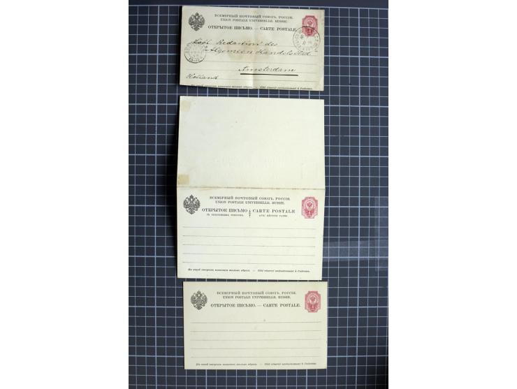 1744/1980 (ca.), umfangreicher Posten mit hunderten meist alten Briefen, Karten und Ganzsachen, dabei Reco, Zensur, Luftpost,