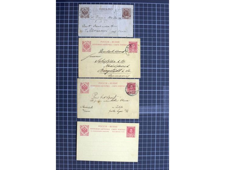 1744/1980 (ca.), umfangreicher Posten mit hunderten meist alten Briefen, Karten und Ganzsachen, dabei Reco, Zensur, Luftpost,