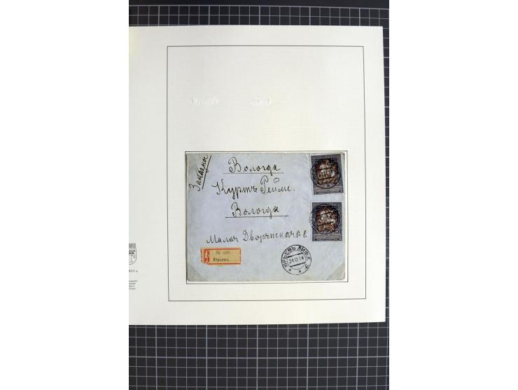 1744/1980 (ca.), umfangreicher Posten mit hunderten meist alten Briefen, Karten und Ganzsachen, dabei Reco, Zensur, Luftpost,