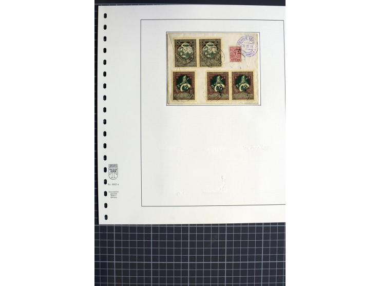 1744/1980 (ca.), umfangreicher Posten mit hunderten meist alten Briefen, Karten und Ganzsachen, dabei Reco, Zensur, Luftpost,