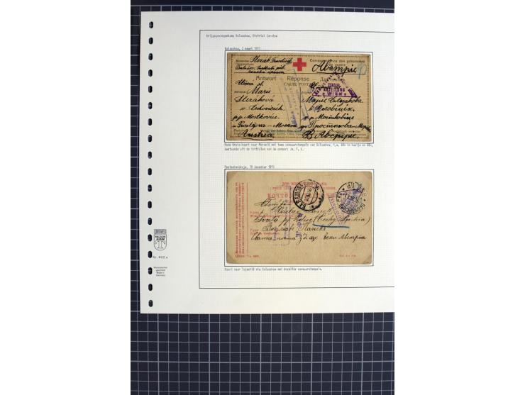 1744/1980 (ca.), umfangreicher Posten mit hunderten meist alten Briefen, Karten und Ganzsachen, dabei Reco, Zensur, Luftpost,