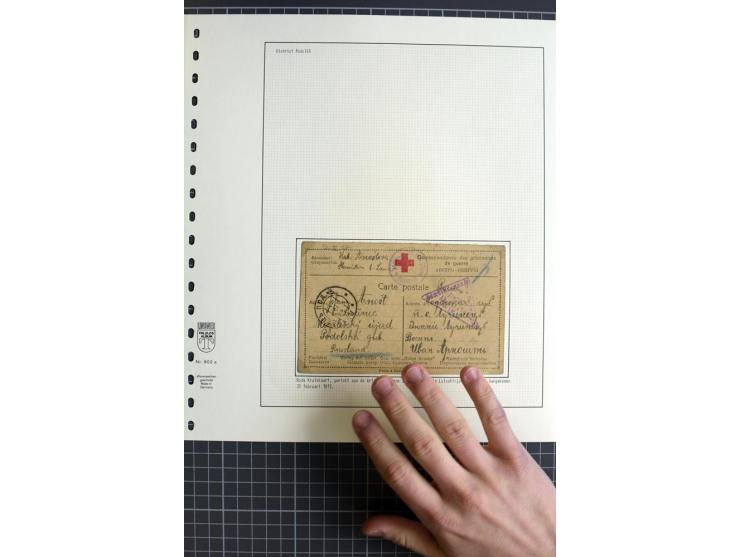1744/1980 (ca.), umfangreicher Posten mit hunderten meist alten Briefen, Karten und Ganzsachen, dabei Reco, Zensur, Luftpost,