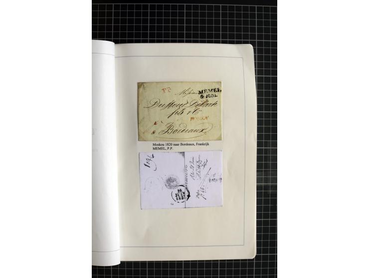 1744/1980 (ca.), umfangreicher Posten mit hunderten meist alten Briefen, Karten und Ganzsachen, dabei Reco, Zensur, Luftpost,
