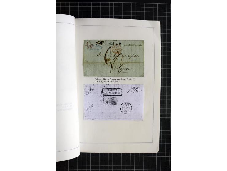 1744/1980 (ca.), umfangreicher Posten mit hunderten meist alten Briefen, Karten und Ganzsachen, dabei Reco, Zensur, Luftpost,