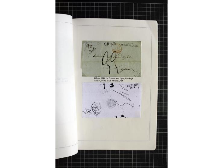 1744/1980 (ca.), umfangreicher Posten mit hunderten meist alten Briefen, Karten und Ganzsachen, dabei Reco, Zensur, Luftpost,