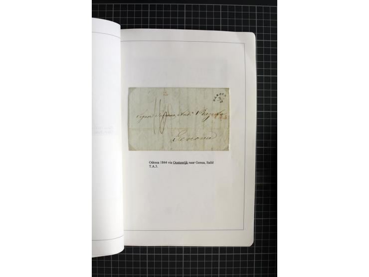 1744/1980 (ca.), umfangreicher Posten mit hunderten meist alten Briefen, Karten und Ganzsachen, dabei Reco, Zensur, Luftpost,