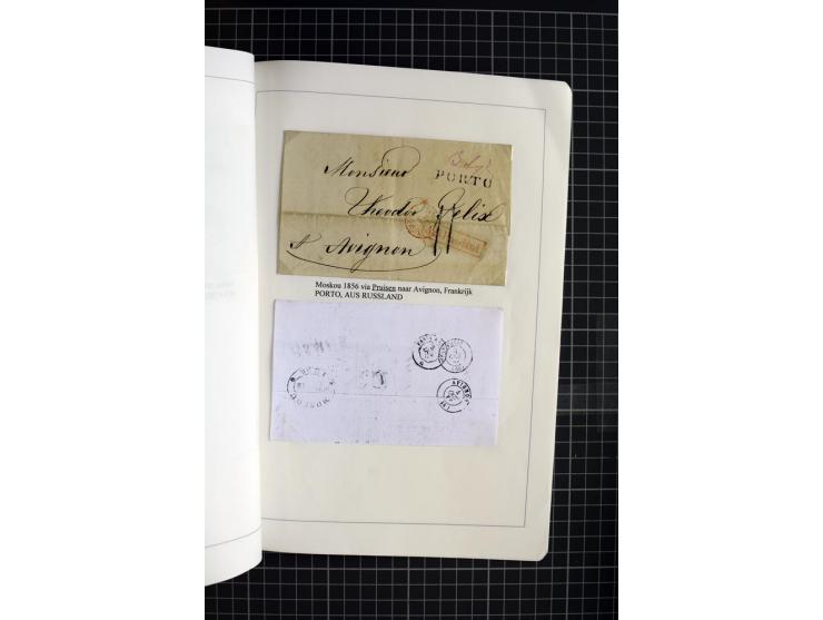 1744/1980 (ca.), umfangreicher Posten mit hunderten meist alten Briefen, Karten und Ganzsachen, dabei Reco, Zensur, Luftpost,