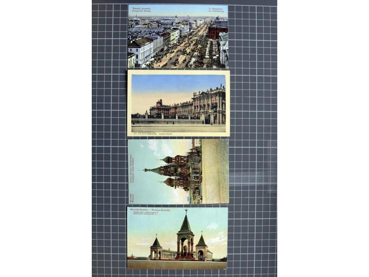1744/1980 (ca.), umfangreicher Posten mit hunderten meist alten Briefen, Karten und Ganzsachen, dabei Reco, Zensur, Luftpost,