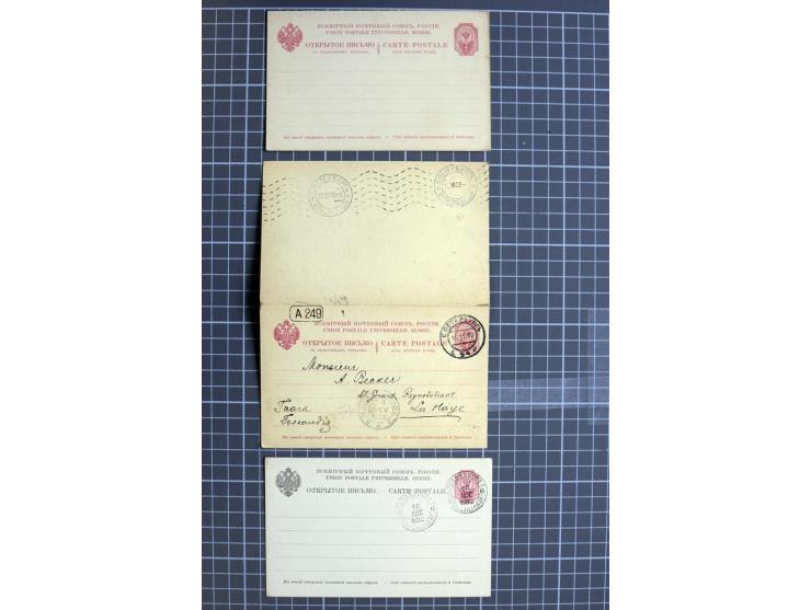 1744/1980 (ca.), umfangreicher Posten mit hunderten meist alten Briefen, Karten und Ganzsachen, dabei Reco, Zensur, Luftpost,