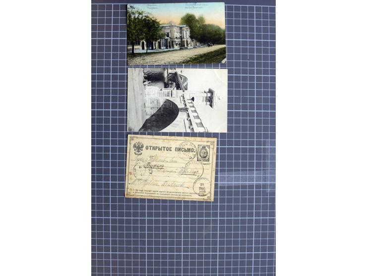 1744/1980 (ca.), umfangreicher Posten mit hunderten meist alten Briefen, Karten und Ganzsachen, dabei Reco, Zensur, Luftpost,