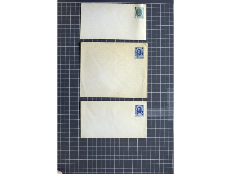 1744/1980 (ca.), umfangreicher Posten mit hunderten meist alten Briefen, Karten und Ganzsachen, dabei Reco, Zensur, Luftpost,