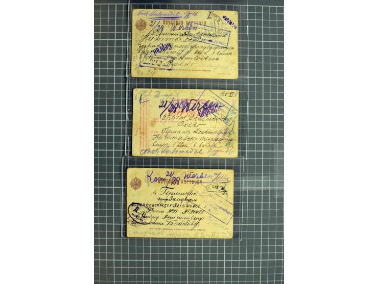 1744/1980 (ca.), umfangreicher Posten mit hunderten meist alten Briefen, Karten und Ganzsachen, dabei Reco, Zensur, Luftpost,