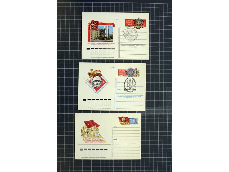 1744/1980 (ca.), umfangreicher Posten mit hunderten meist alten Briefen, Karten und Ganzsachen, dabei Reco, Zensur, Luftpost,