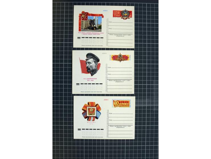 1744/1980 (ca.), umfangreicher Posten mit hunderten meist alten Briefen, Karten und Ganzsachen, dabei Reco, Zensur, Luftpost,