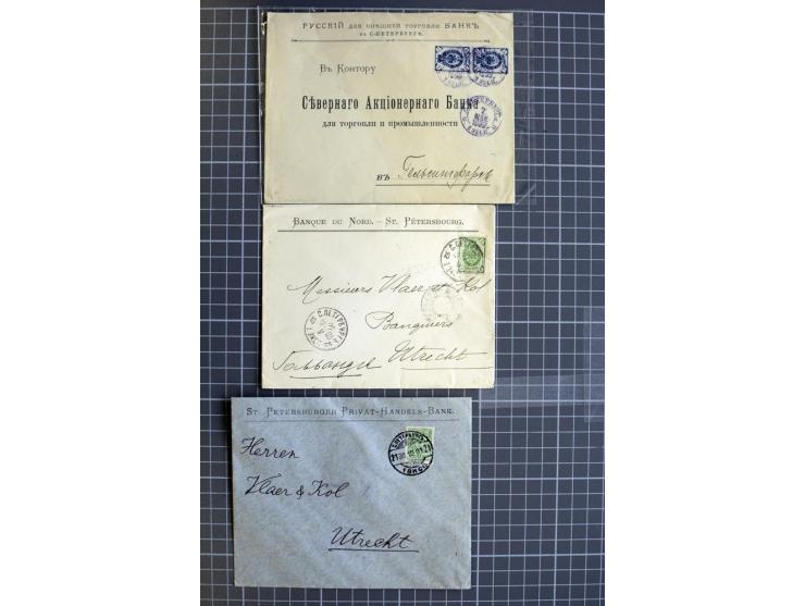 1744/1980 (ca.), umfangreicher Posten mit hunderten meist alten Briefen, Karten und Ganzsachen, dabei Reco, Zensur, Luftpost,