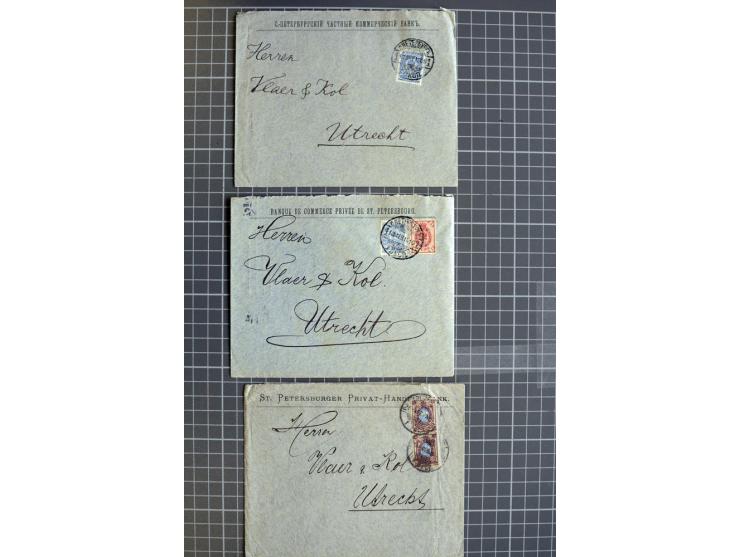 1744/1980 (ca.), umfangreicher Posten mit hunderten meist alten Briefen, Karten und Ganzsachen, dabei Reco, Zensur, Luftpost,