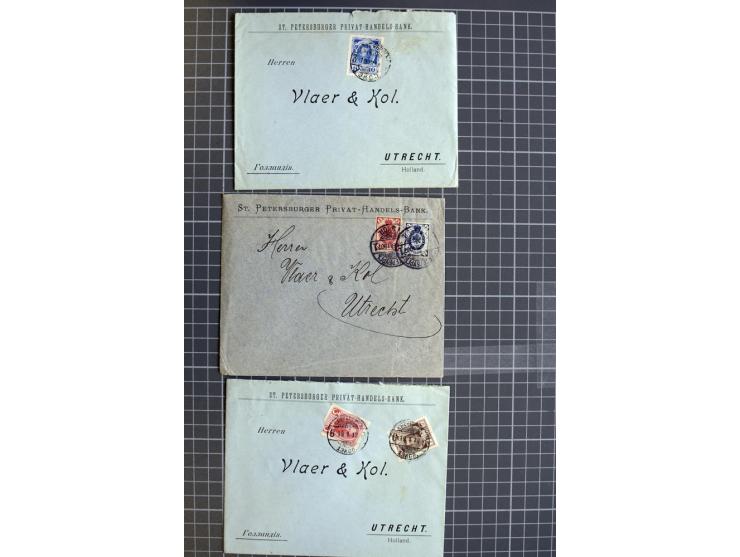 1744/1980 (ca.), umfangreicher Posten mit hunderten meist alten Briefen, Karten und Ganzsachen, dabei Reco, Zensur, Luftpost,